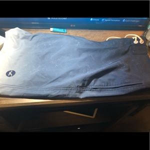 Swim trunks/swim shorts color blue/silver